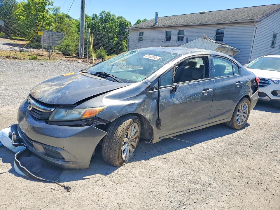 Снимка 1 от търг – 2012 HONDA CIVIC с VIN 2HGFB2F99CH319100