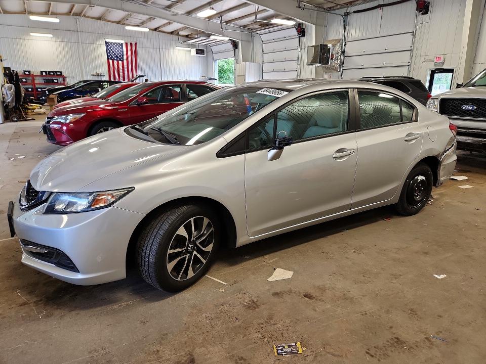HONDA CIVIC 2014 with VIN 19XFB2F81EE009009 - Photo from auction