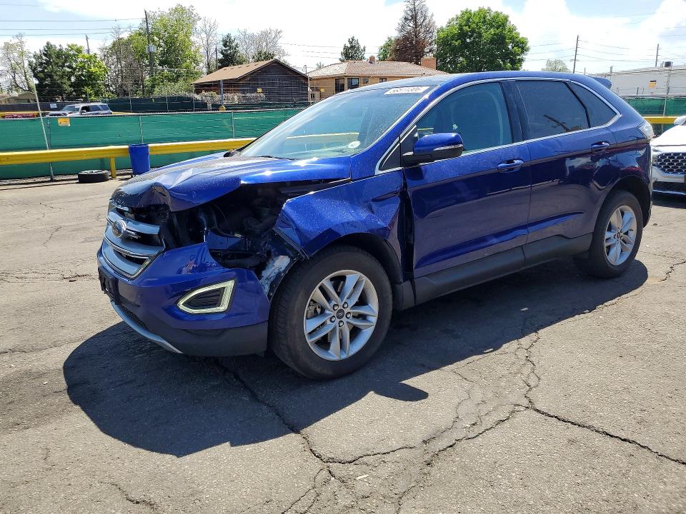 FORD EDGE 2015 with VIN 2FMTK4J97FBC42119 - Photo from auction