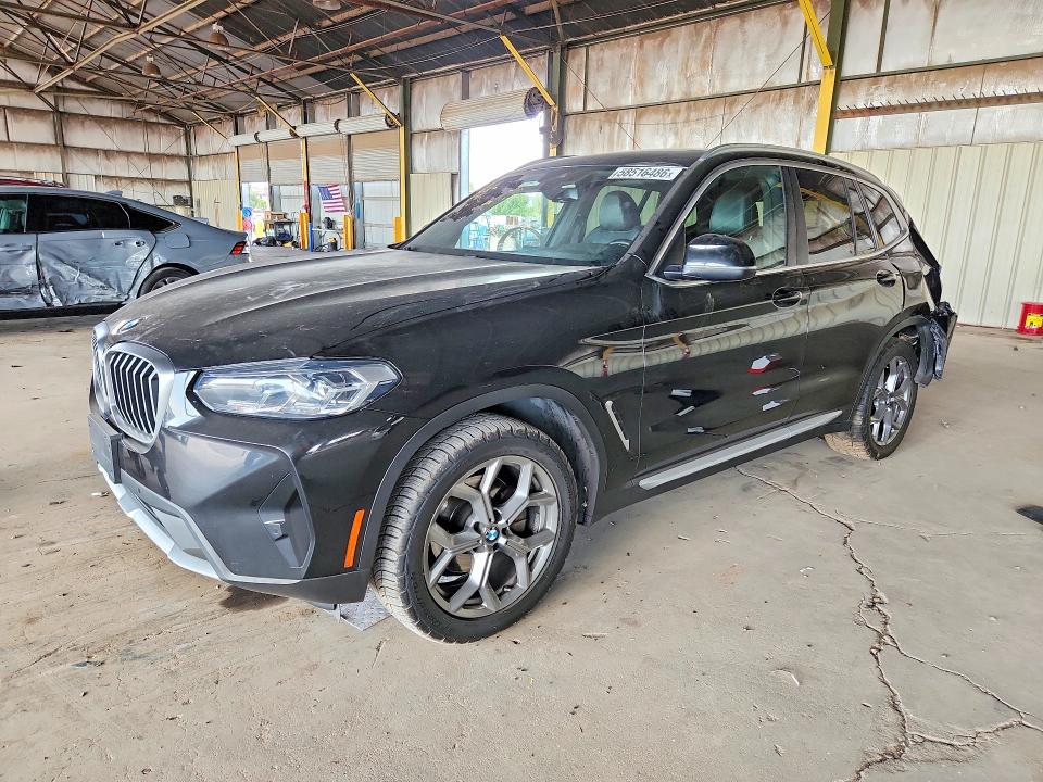 BMW X3 2023 with VIN 5UX53DP00P9S16087 - Photo from auction