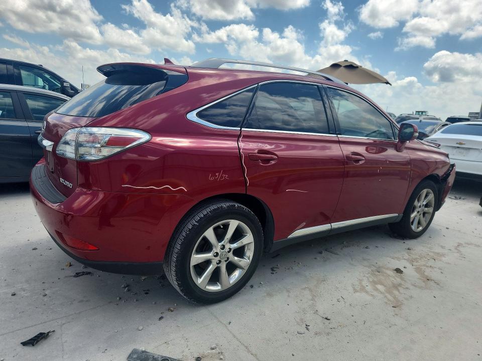 Photo 3 from auction – 2011 LEXUS RX with VIN JTJZK1BA4B2411628