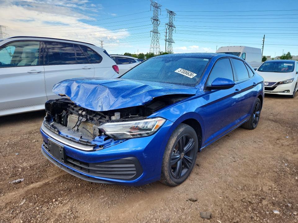 VOLKSWAGEN JETTA 2023 with VIN 3VW7M7BU7PM051334 - Photo from auction