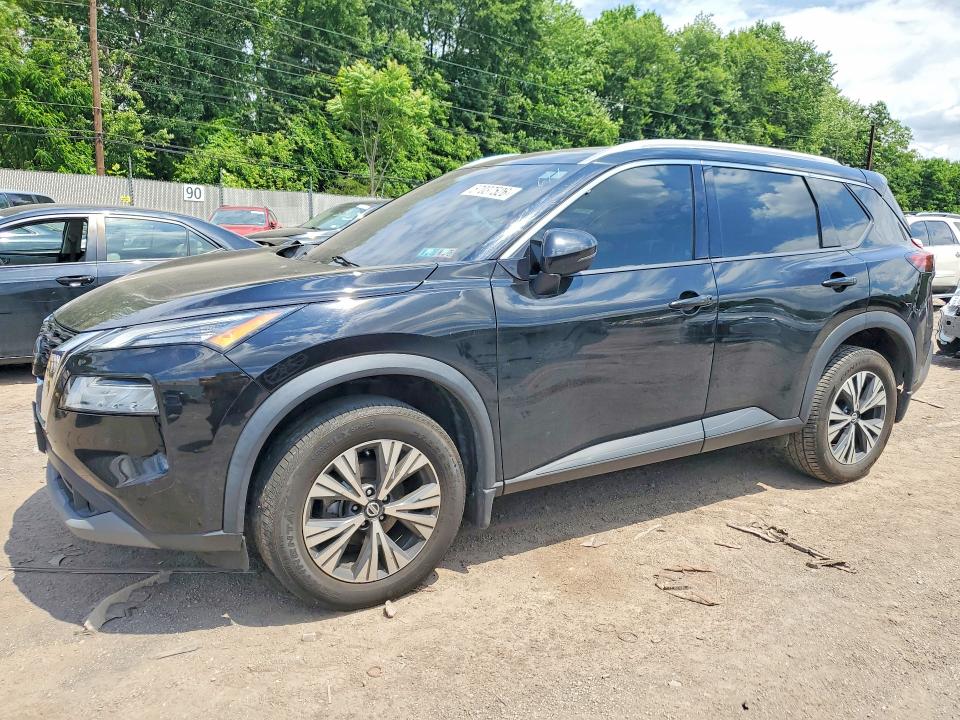 NISSAN ROGUE 2021 with VIN 5N1AT3BBXMC678282 - Photo from auction