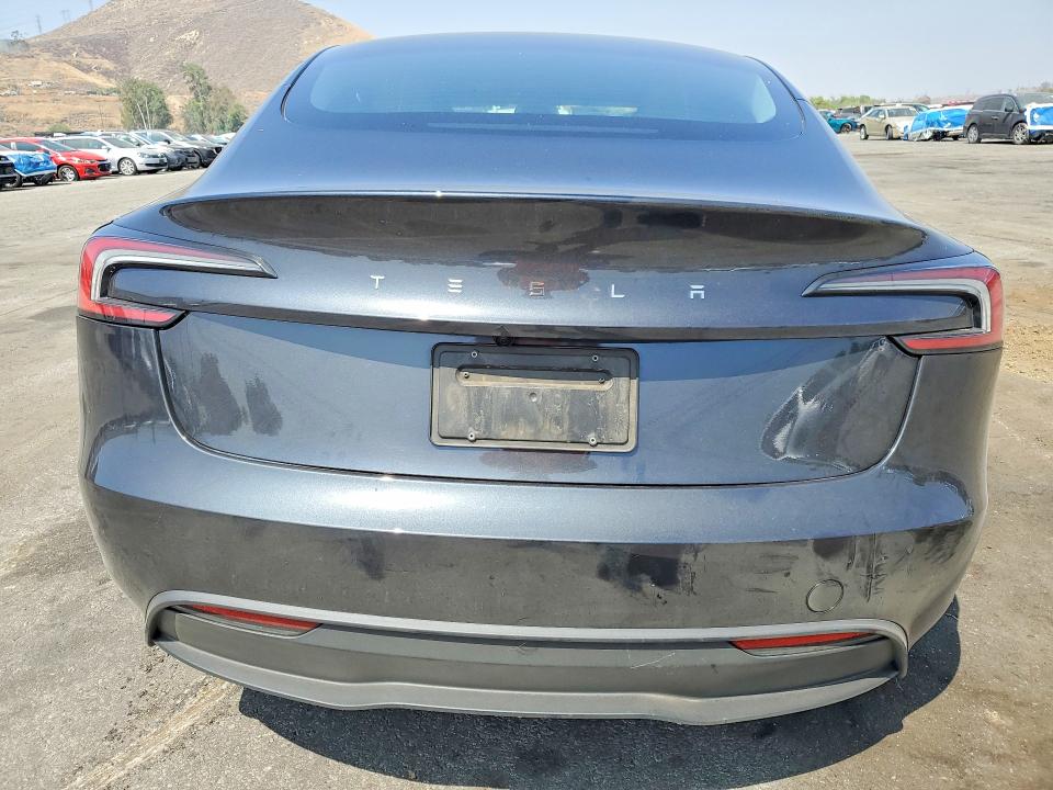 Photo 6 from auction – 2025 TESLA MODEL 3 with VIN 5YJ3E1EA5SF075688