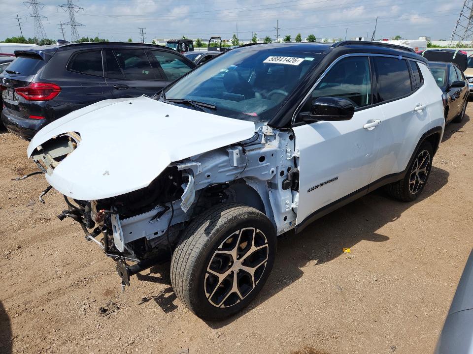 JEEP COMPASS 2024 with VIN 3C4NJDCNXRT105730 - Photo from auction
