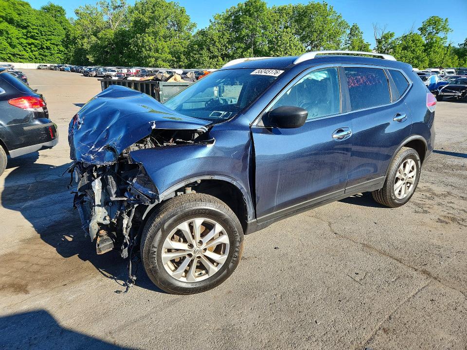 NISSAN ROGUE 2016 with VIN KNMAT2MV1GP673698 - Photo from auction