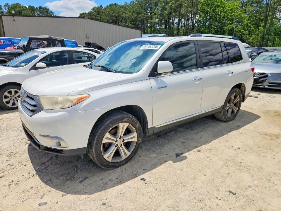 TOYOTA HIGHLANDER 2012 with VIN 5TDYK3EH5CS080863 - Photo from auction