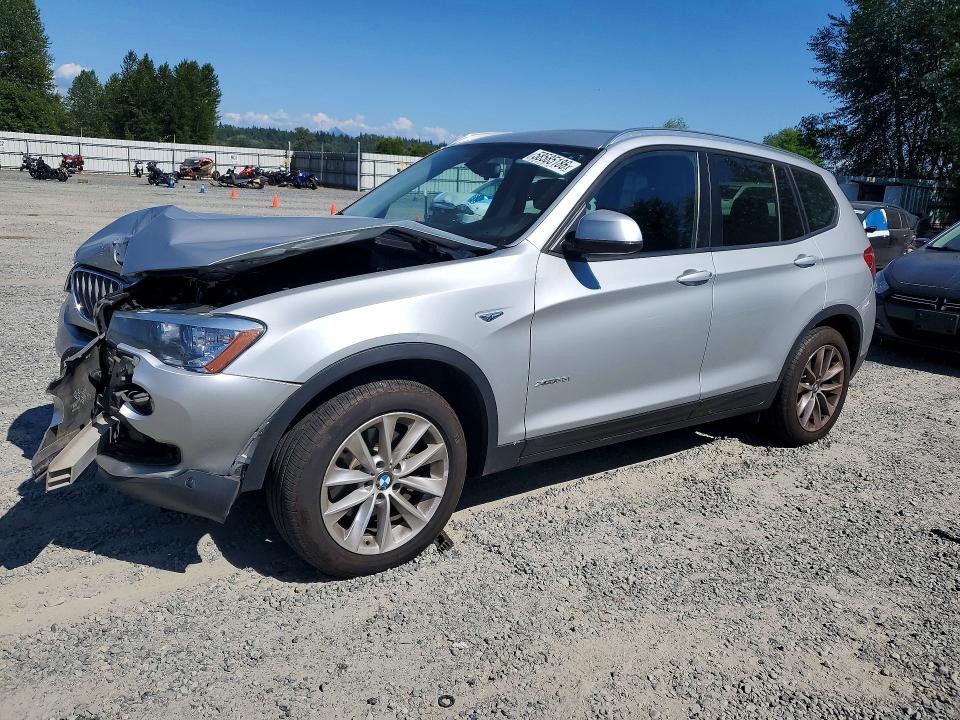 BMW X3 2017 with VIN 5UXWX9C58H0T08061 - Photo from auction