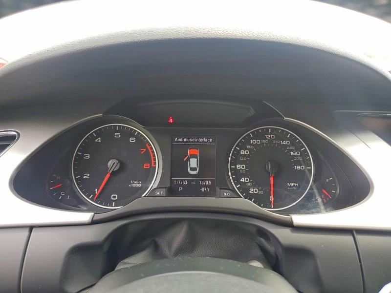 Photo 9 from auction – 2012 AUDI A4 with VIN WAUKFAFL0CN012863