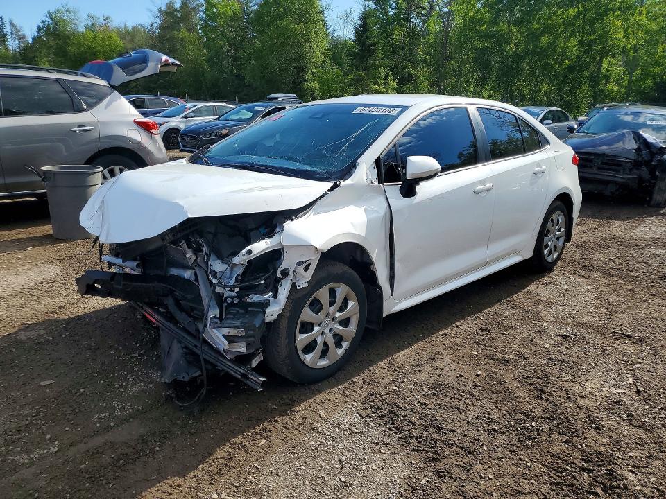 TOYOTA COROLLA 2020 with VIN 5YFBPRBEXLP033194 - Photo from auction