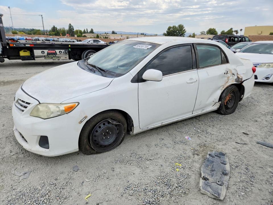 TOYOTA COROLLA 2013 with VIN 5YFBU4EE5DP180290 - Photo from auction