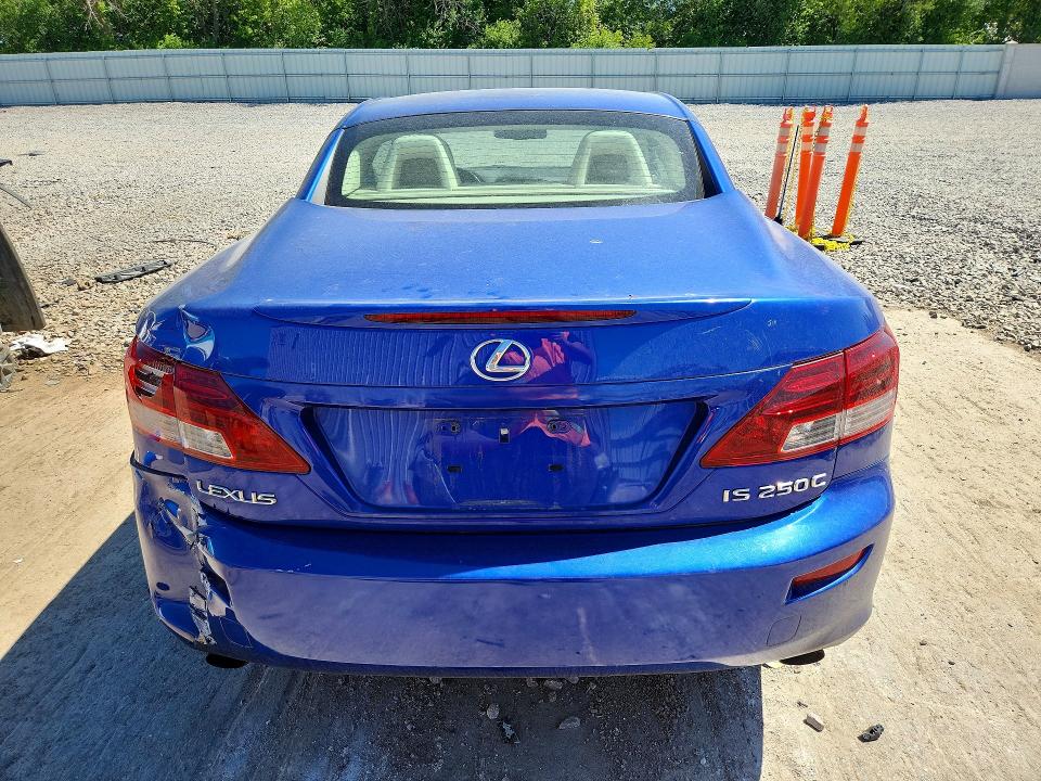 Photo 6 from auction – 2010 LEXUS IS with VIN JTHFF2C2XA2502259