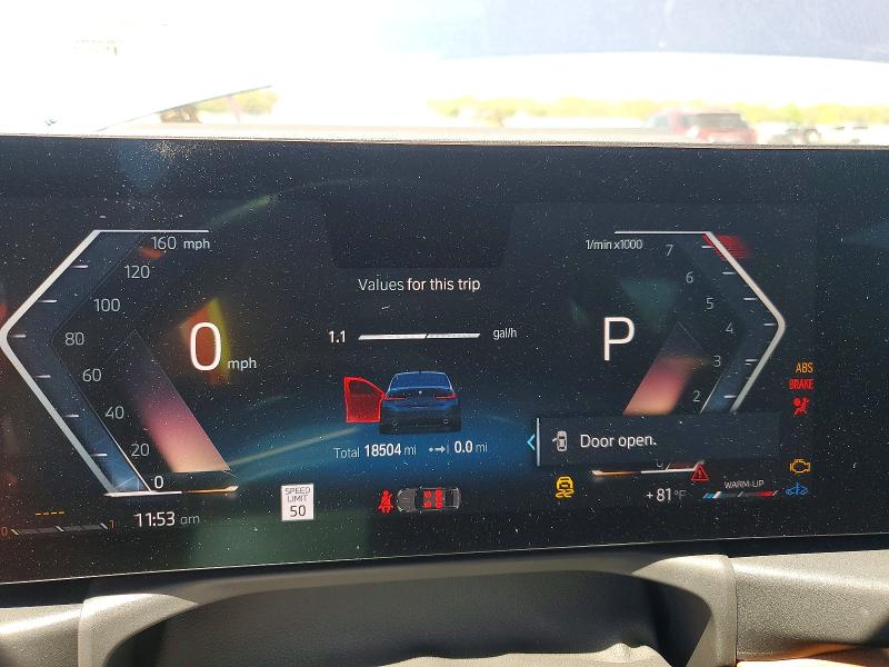 Foto 9 de la subasta – 2023 BMW 330XI con VIN 3MW89FF01P8D61060