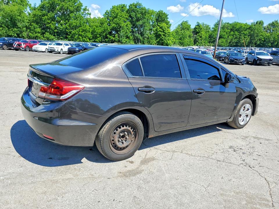Photo 3 from auction – 2013 HONDA CIVIC with VIN 19XFB2F5XDE206801