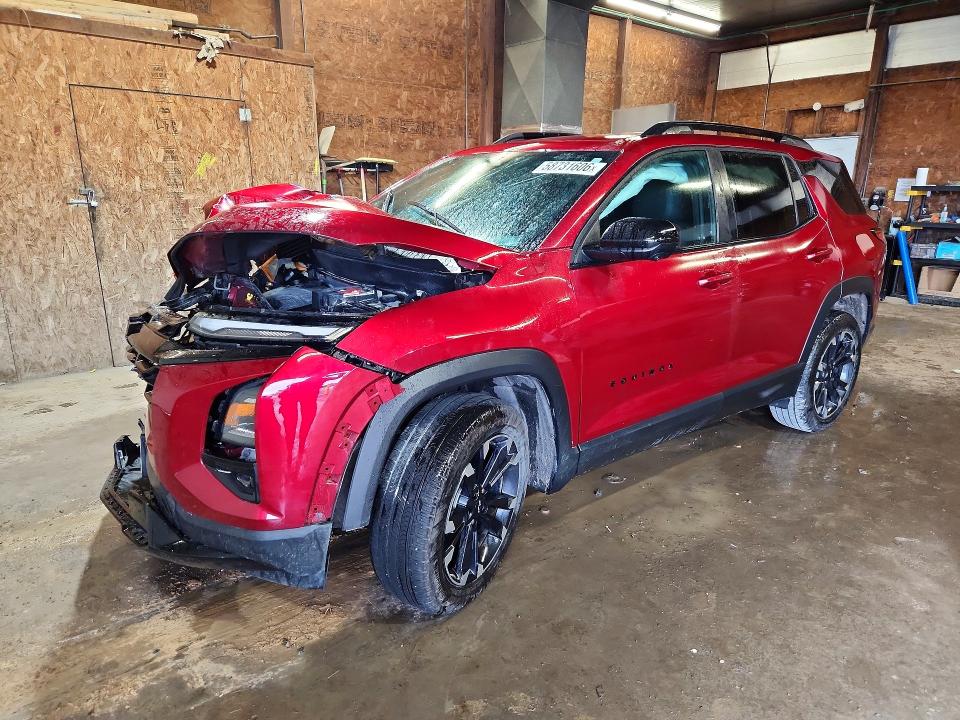Photo 1 from auction – 2025 CHEVROLET EQUINOX with VIN 3GNAXTEG4SL107895