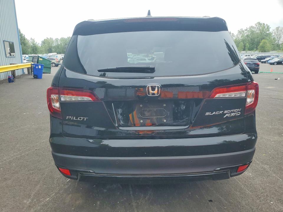 Photo 6 from auction – 2022 HONDA PILOT with VIN 5FNYF6H72NB034455
