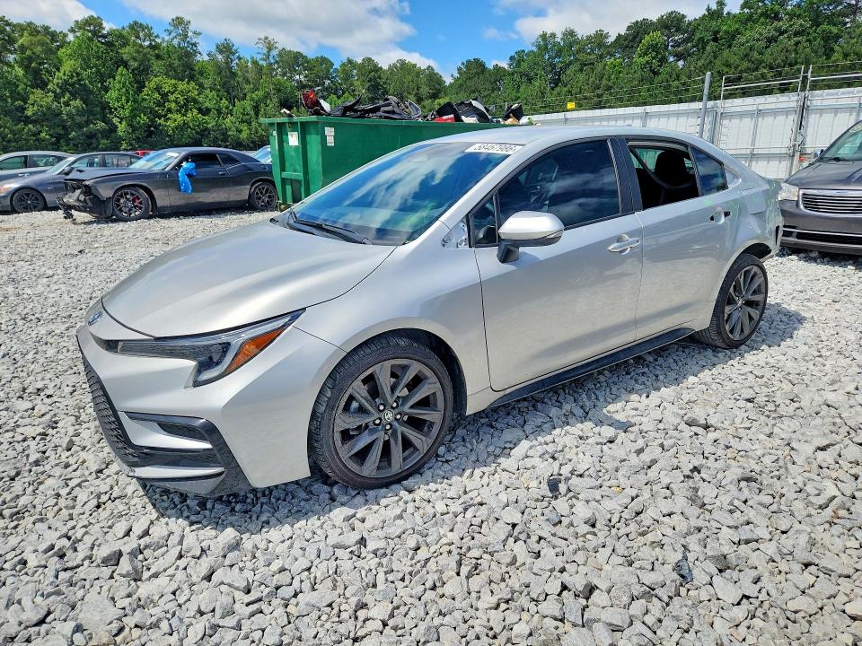 TOYOTA COROLLA 2025 with VIN 5YFS4MCE3SP240907 - Photo from auction