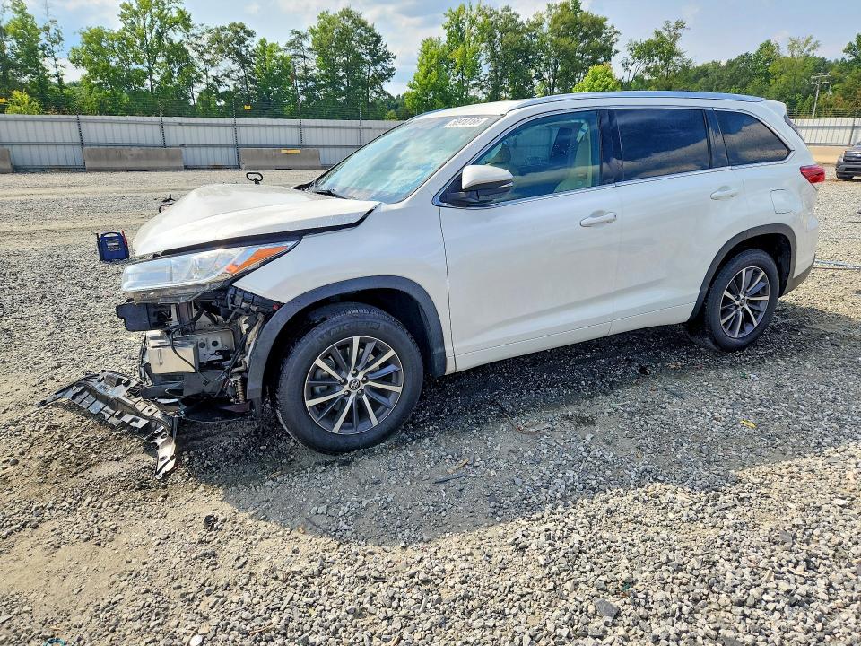 Foto 1 de la subasta – 2018 TOYOTA HIGHLANDER con VIN 5TDKZRFH5JS538174