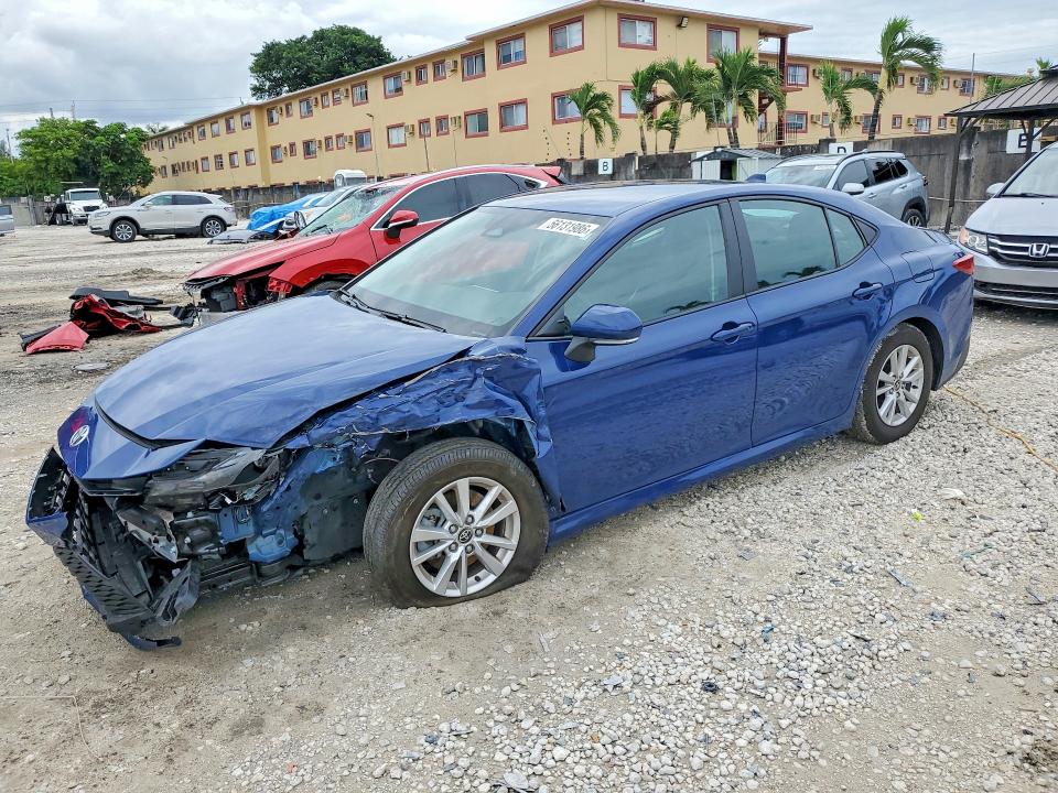 TOYOTA CAMRY 2025 with VIN 4T1DAACK5SU094675 - Photo from auction