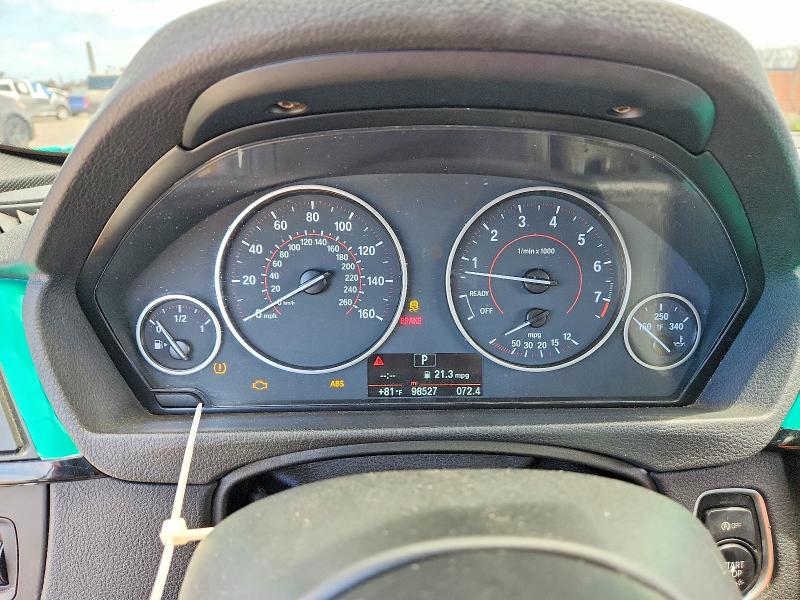 Photo 9 from auction – 2014 BMW 335 with VIN WBA3A9G51ENS64609