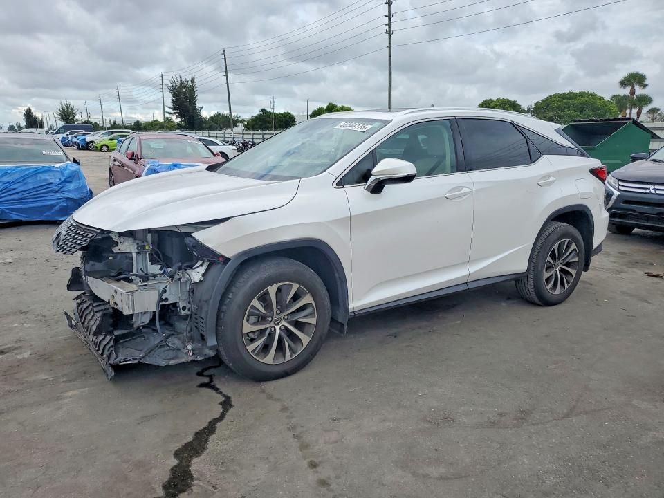 LEXUS RX 2022 with VIN 2T2HZMAA6NC257647 - Photo from auction