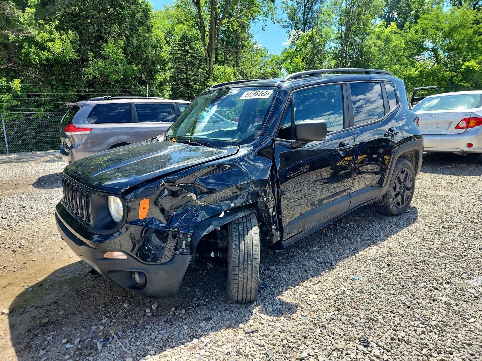 JEEP RENEGADE 2020 with VIN ZACNJBAB5LPL35491 - Photo from auction