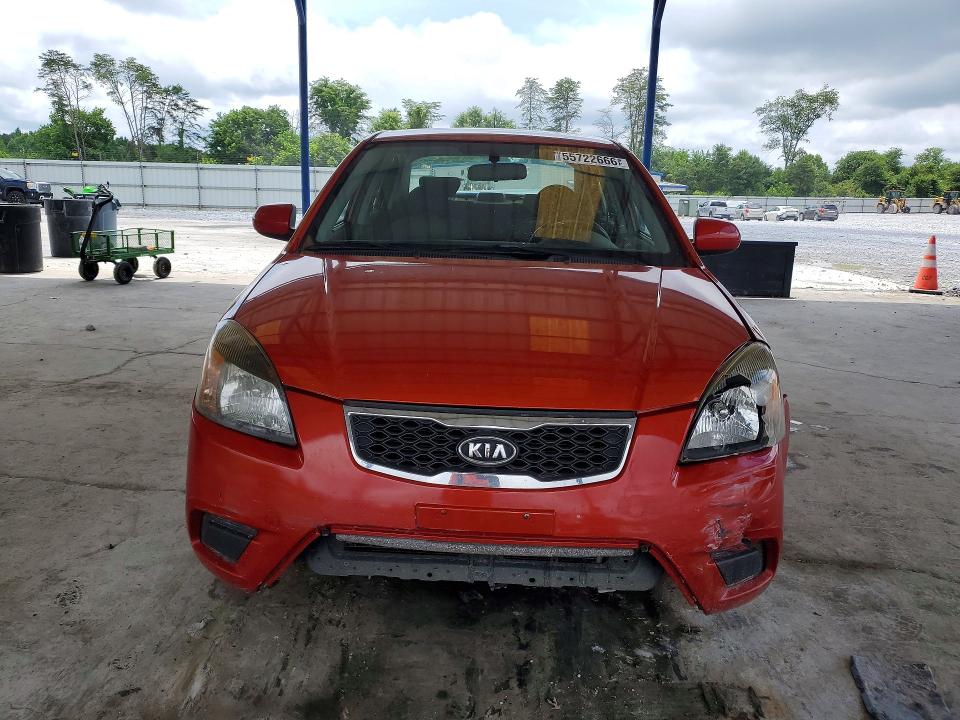 Photo 5 from auction – 2010 KIA RIO with VIN KNADH4A39A6640309