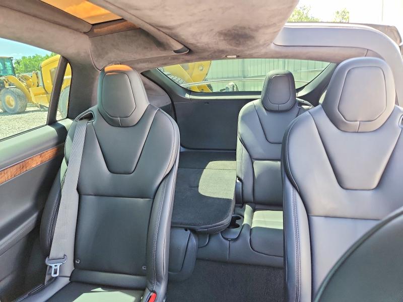 Photo 10 from auction – 2021 TESLA MODEL X with VIN 5YJXCBE20MF320387