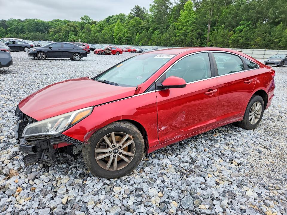 HYUNDAI SONATA 2017 with VIN 5NPE24AF6HH492381 - Photo from auction