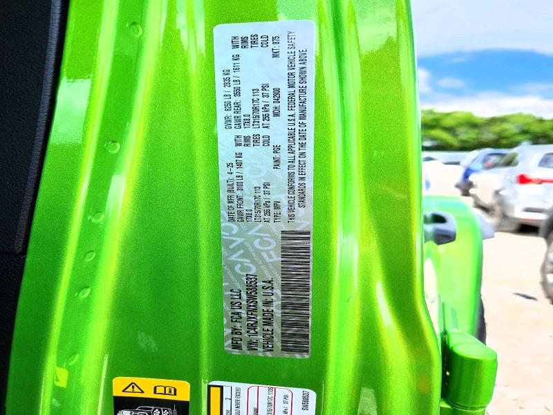 Photo 14 from auction – 2025 JEEP WRANGLER with VIN 1C4RJXFNXSW588537