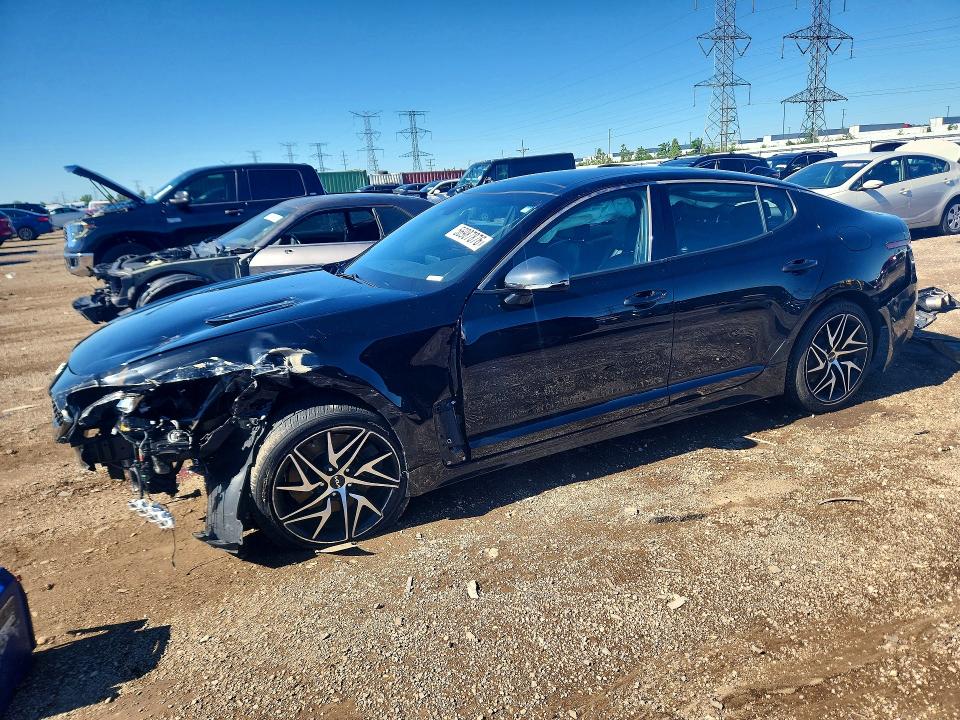 KIA STINGER 2022 with VIN KNAE35LD6N6105734 - Photo from auction