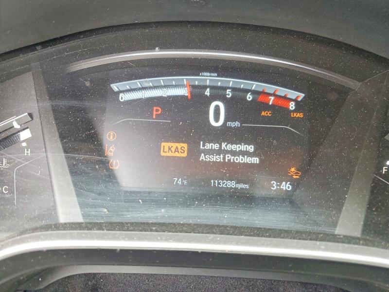 Photo 9 from auction – 2018 HONDA CR-V with VIN 7FARW1H51JE033558