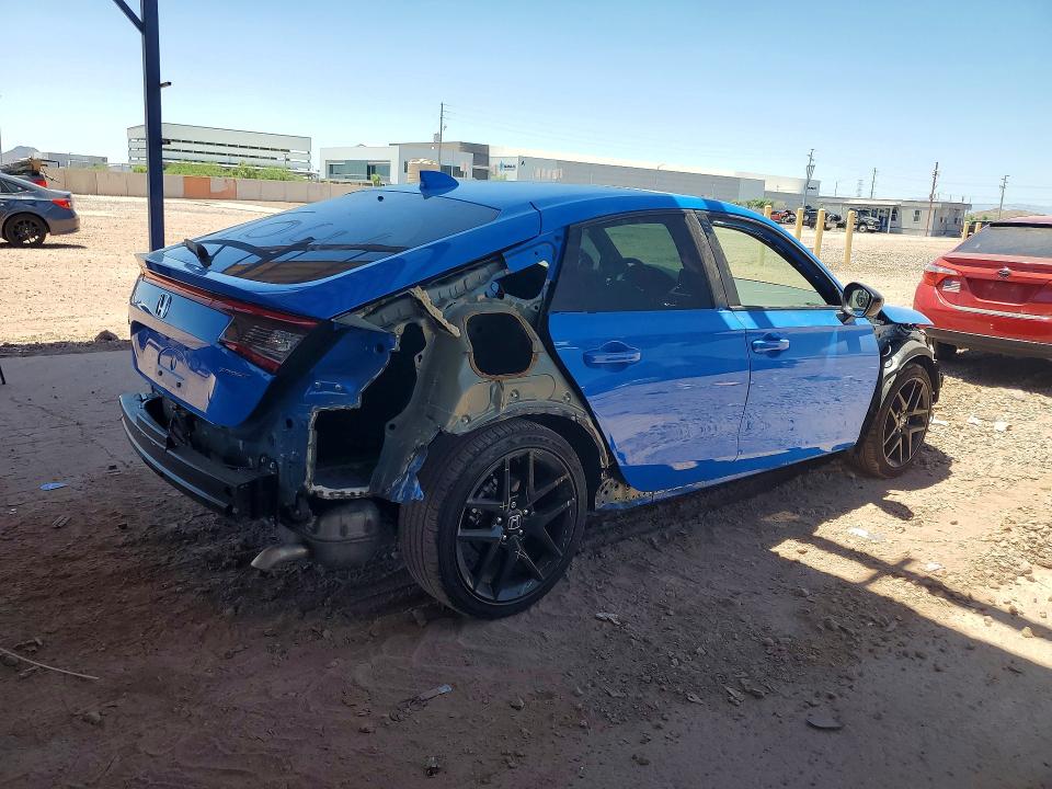 Photo 3 from auction – 2025 HONDA CIVIC with VIN 19XFL2H80SE015261