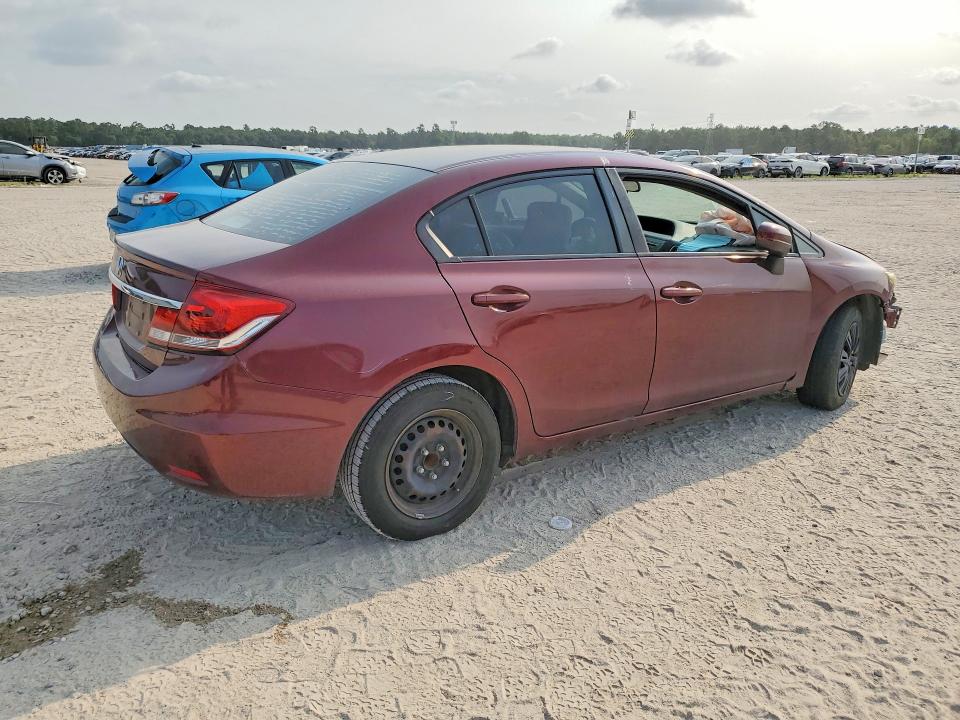 Photo 3 from auction – 2014 HONDA CIVIC with VIN 19XFB2F5XEE070641