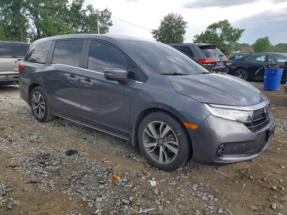 Photo 4 from auction – 2023 HONDA ODYSSEY with VIN 5FNRL6H80PB017968