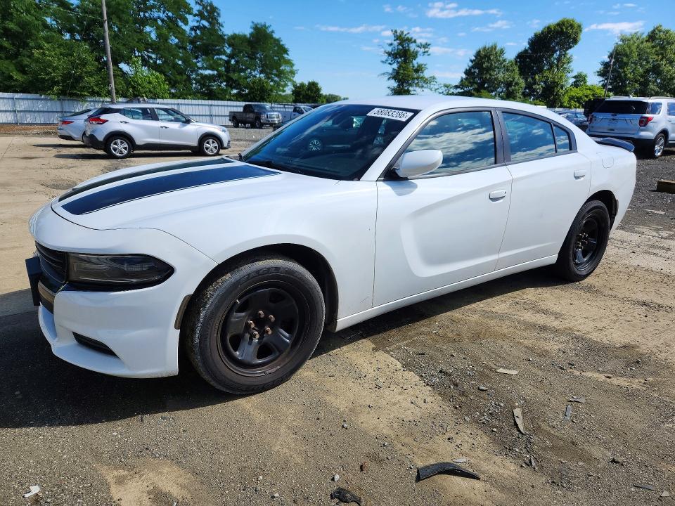 DODGE CHARGER 2019 with VIN 2C3CDXAG6KH645034 - Photo from auction