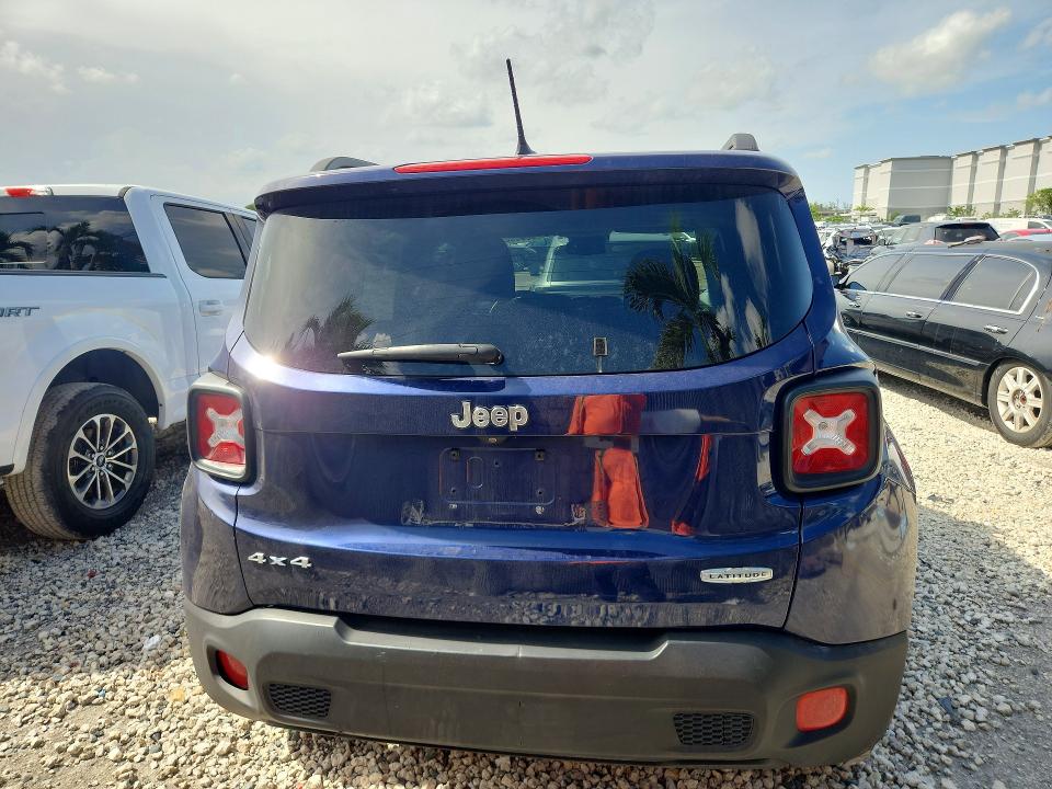Photo 6 from auction – 2017 JEEP RENEGADE with VIN ZACCJBBBXHPF58920