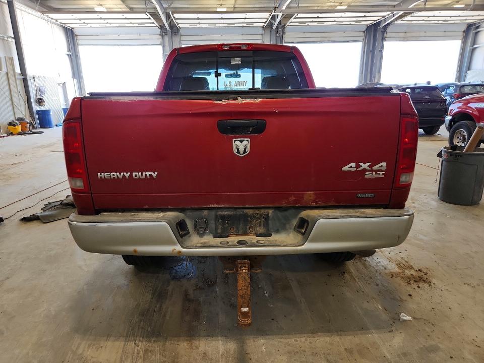 Photo 6 from auction – 2006 DODGE RAM 2500 with VIN 3D7KS28D86G140121