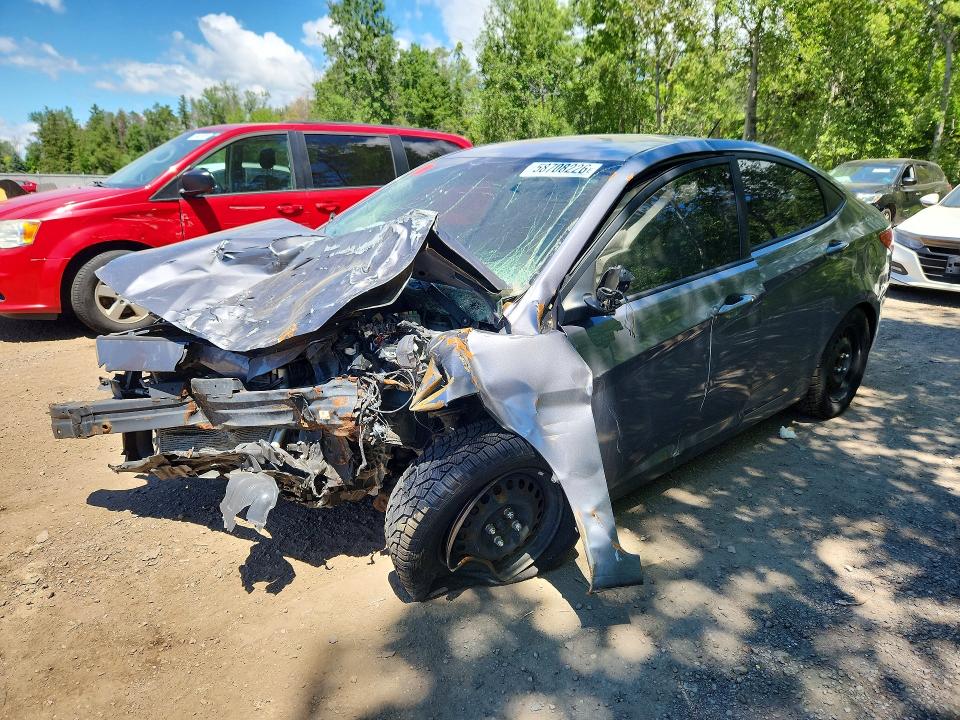 Photo 1 from auction – 2017 HYUNDAI ACCENT with VIN KMHCT4AEXHU184207