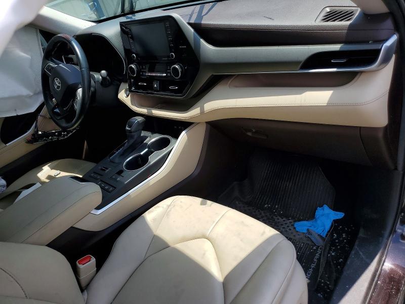 Photo 8 from auction – 2020 TOYOTA HIGHLANDER with VIN 5TDGZRBH0LS019502