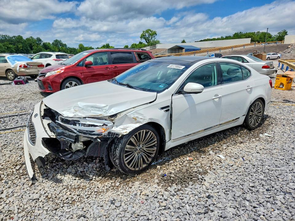 KIA CADENZA 2015 with VIN KNALN4D74F5194506 - Photo from auction