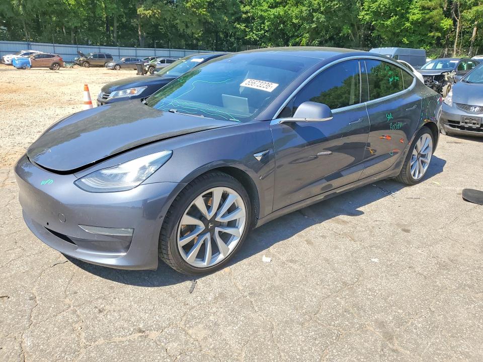 TESLA MODEL 3 2019 with VIN 5YJ3E1EB0KF481337 - Photo from auction