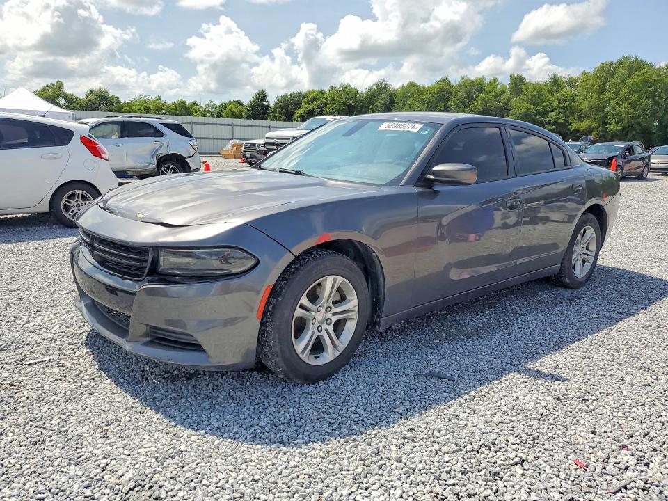 DODGE CHARGER 2019 with VIN 2C3CDXBG0KH743572 - Photo from auction