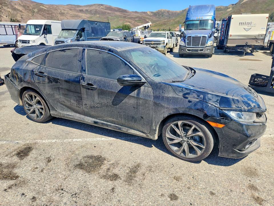 Photo 4 from auction – 2019 HONDA CIVIC with VIN 2HGFC2F89KH539842
