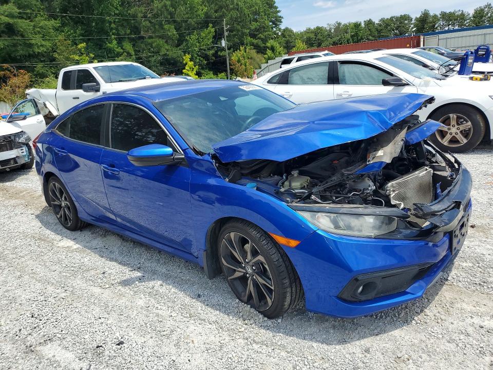 صورة رقم 4 من المزاد - 2020 HONDA CIVIC مع VIN 19XFC2F80LE014129