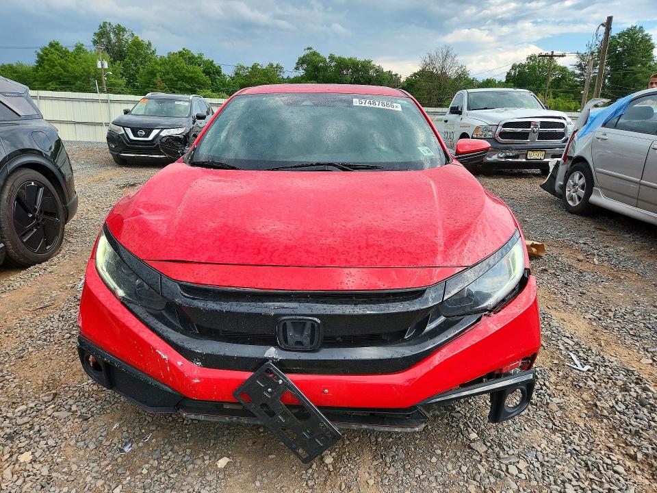 Photo 5 from auction – 2020 HONDA CIVIC with VIN 2HGFC2F81LH578877