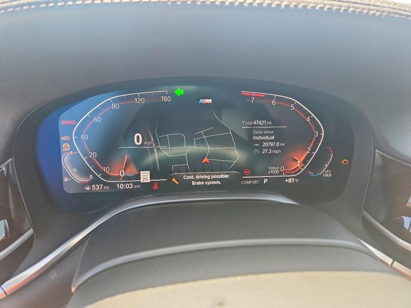 صورة رقم 9 من المزاد - 2021 BMW 740 مع VIN WBA7T4C04MCE60839