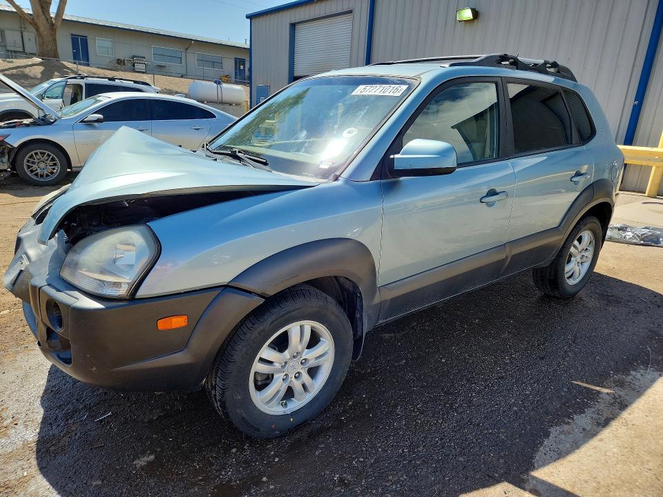 HYUNDAI TUCSON 2008 with VIN KM8JN12D48U894404 - Photo from auction