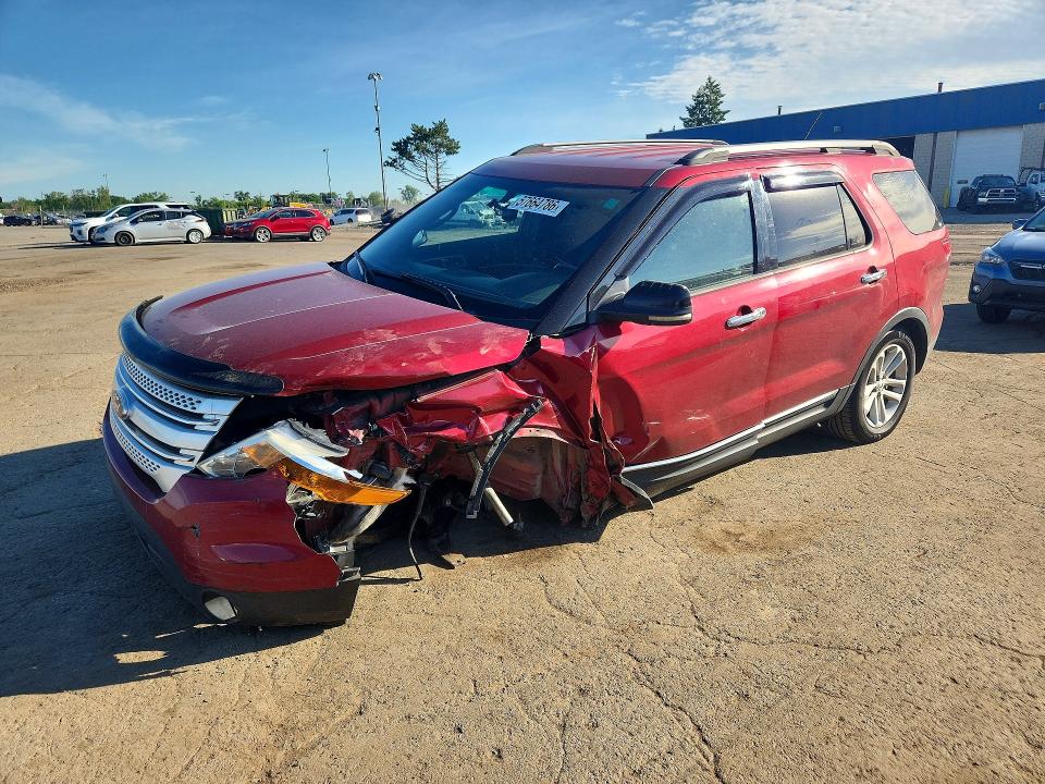 FORD EXPLORER 2013 with VIN 1FM5K8D88DGA90067 - Photo from auction