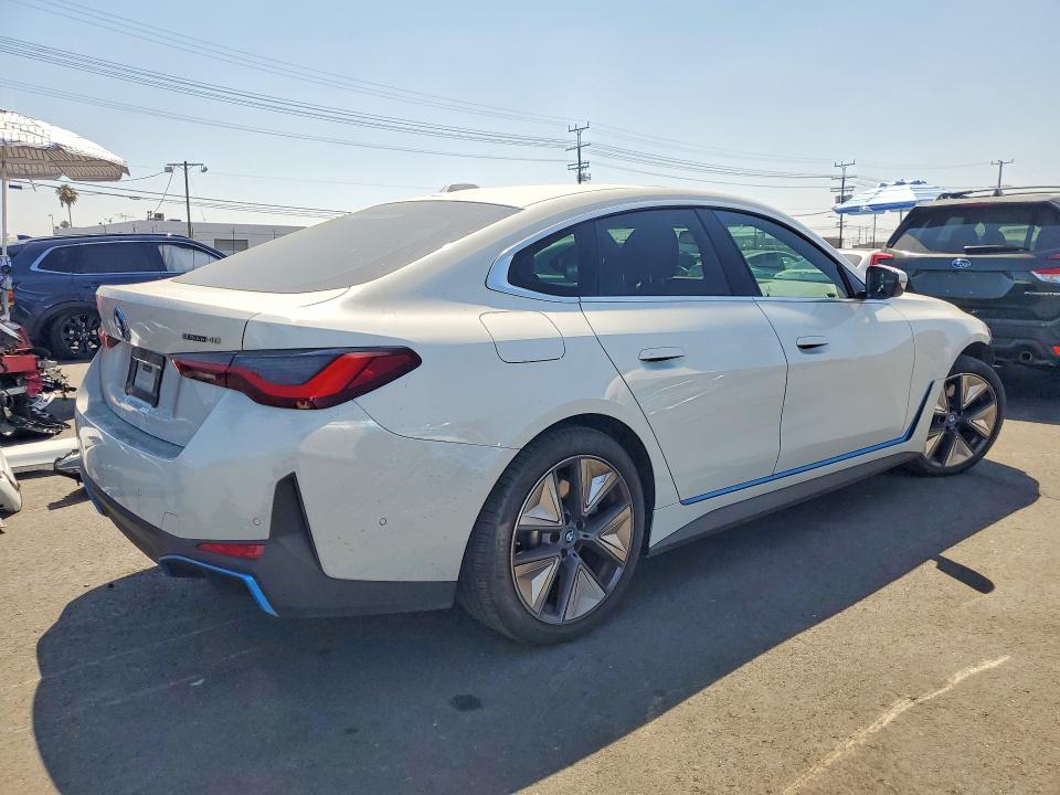 Photo 3 from auction – 2024 BMW I4 with VIN WBY73AW05RFR79932